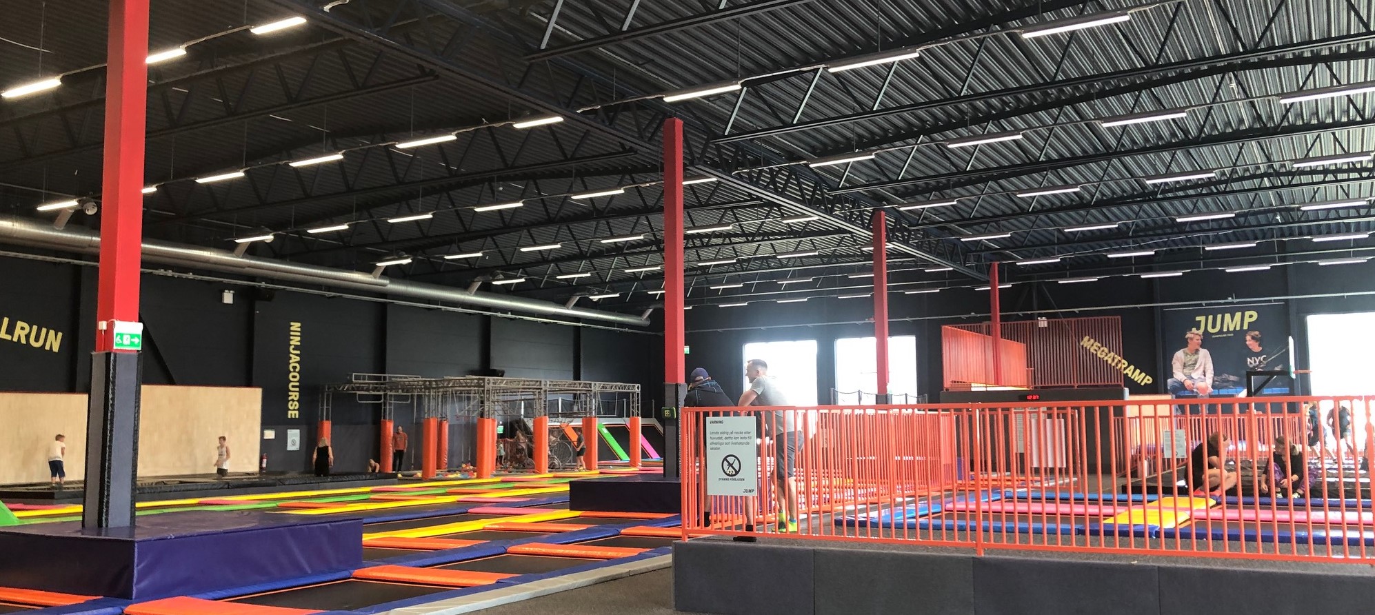 Jump, Trampolinpark, Umeå
